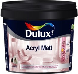 "Akční cena" - Dulux Acryl Matt White 19l bílý - 1.050,- s DPH - AKCE pokračuje i v roce 2018